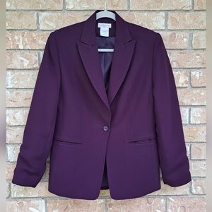Worthington Dark Purple Blazer size 6